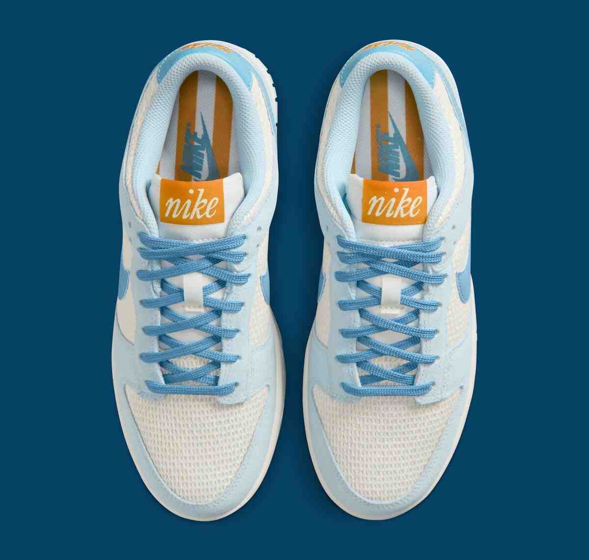 耐克 Dunk Low SE "工作藍 "混搭網布和麂皮 Nike Dunk Low, Nike - 耐克 Dunk Low SE "工作藍 "混搭網布和麂皮