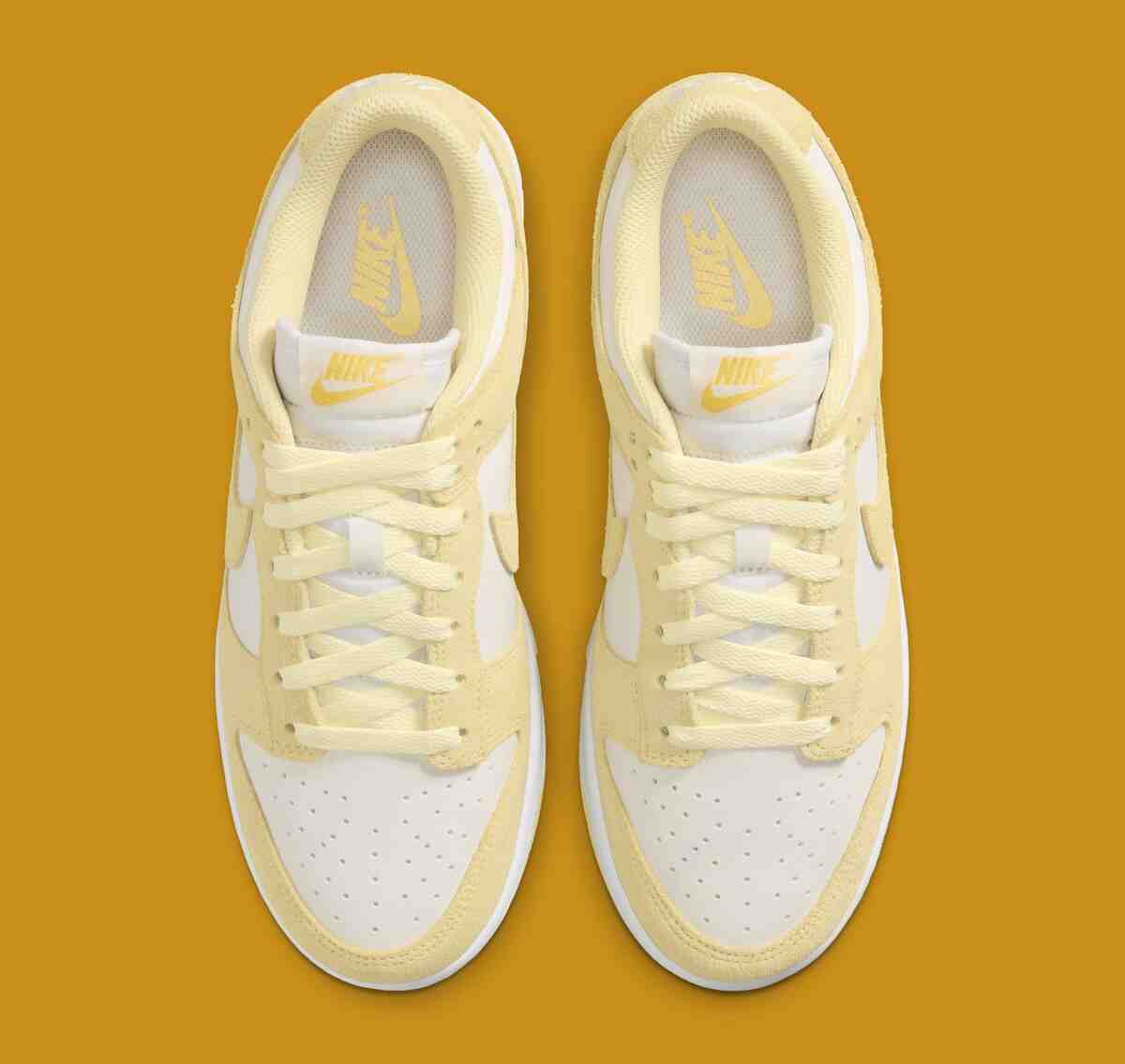 Nike Dunk Low, Nike - 耐克 Dunk Low "軟黃色 "將於 2026 年春季上市