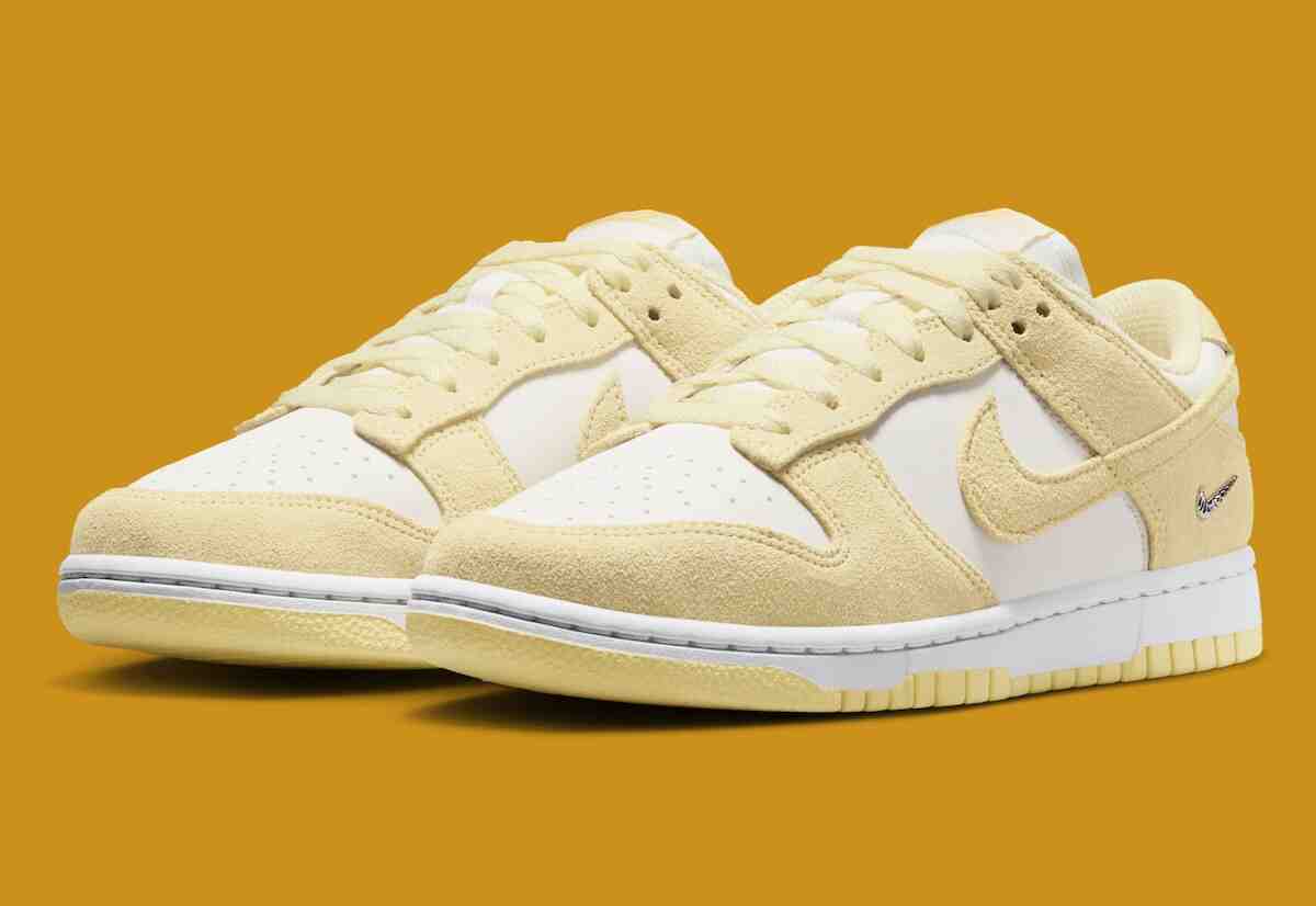 Nike Dunk Low, Nike - 耐克 Dunk Low "軟黃色 "將於 2026 年春季上市