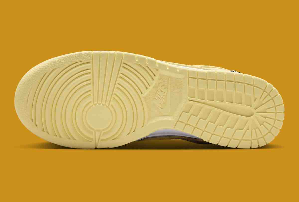Nike Dunk Low, Nike - 耐克 Dunk Low "軟黃色 "將於 2026 年春季上市