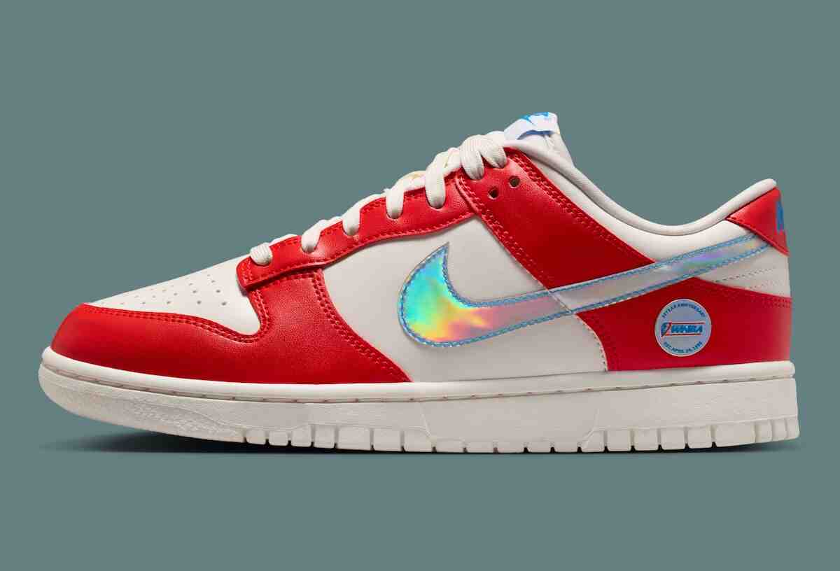 Nike Dunk Low, Nike, NBA - 耐克 Dunk Low 以五彩斑斕的 Swoosh 慶祝 "WNBA 30 周年紀念