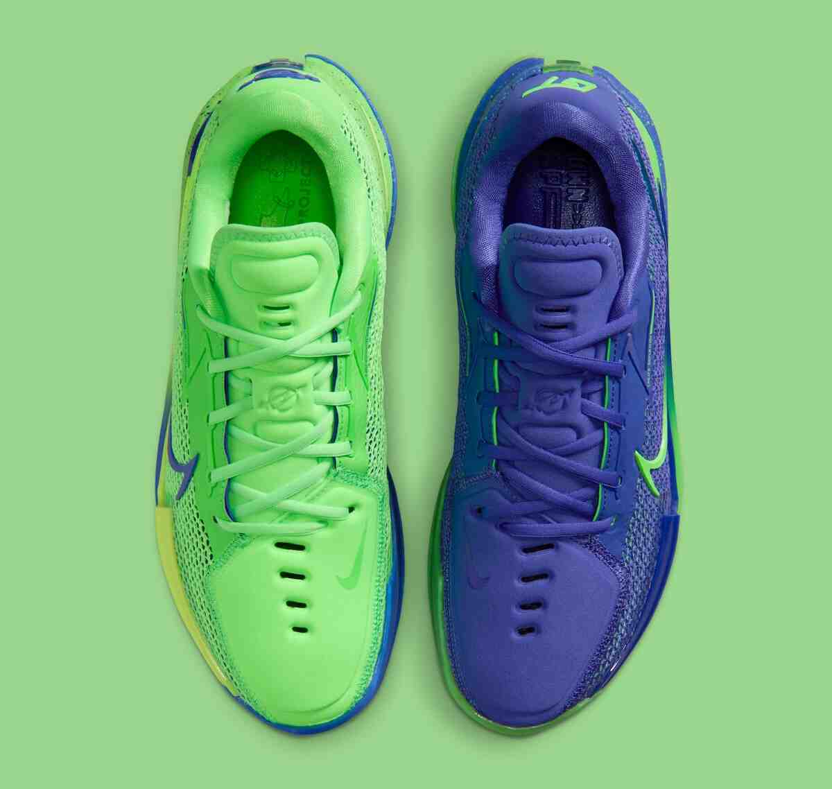 Nike GT Cut, Nike - 耐克 GT Cut 採用錯落有致的 "雪碧 "配色