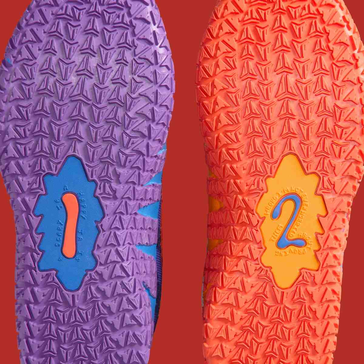 Nike Ja 3, Nike, Ja Morant - 耐克 Ja 3 GS "藍水晶/草皮橙 "採用尼克斯隊的混搭配色