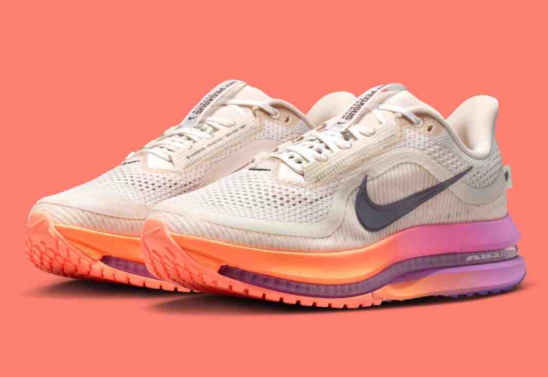 Nike Pegasus Premium, Nike - 耐克 Pegasus Premium "白堊色/橙色脈沖 "現已上市