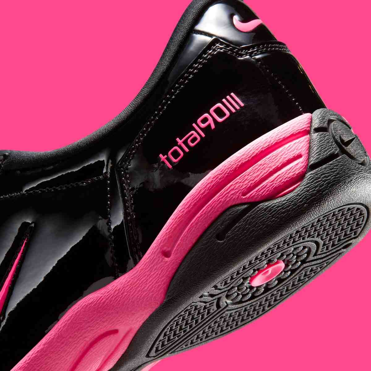 Nike Total 90 III, Nike Total 90, Nike - 耐克 "Total 90""黑色/粉紅色 "對比鮮明