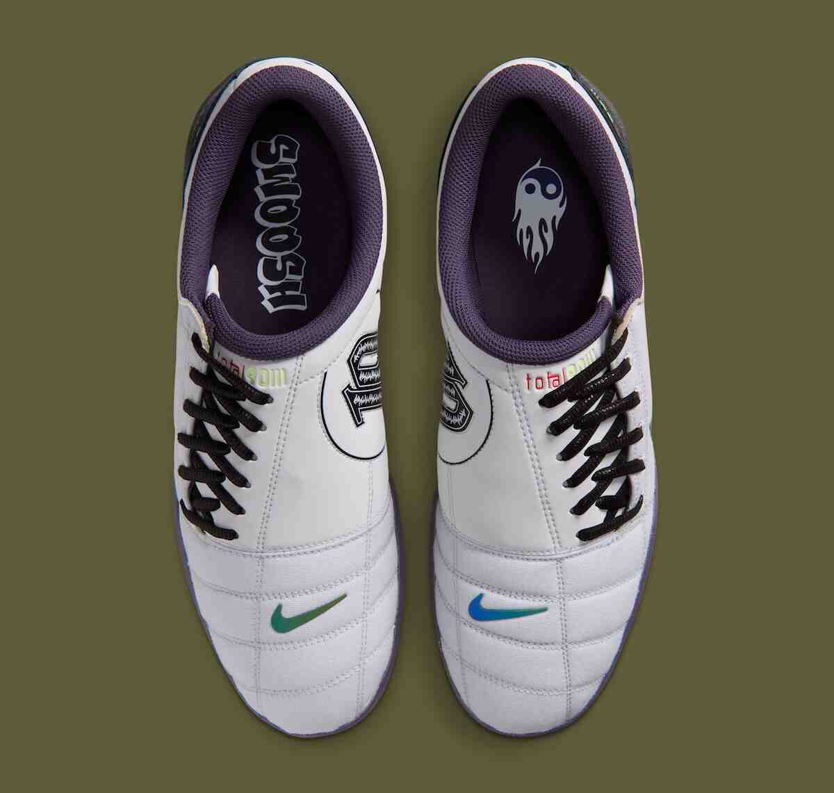 Nike Total 90 III, Nike Total 90, Nike - 耐克 TOTAL 90 III SE "鐵絲網 "為室內經典帶來暗黑風格