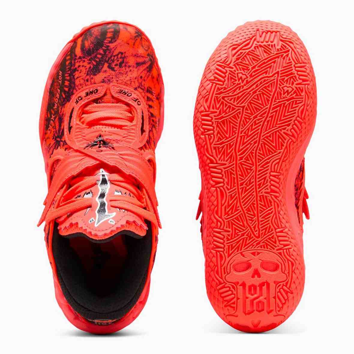 PUMA MB.05, Puma, LaMelo Ball - PUMA MB.05 "翩翩起舞 "珊瑚橙配色展翅高飛