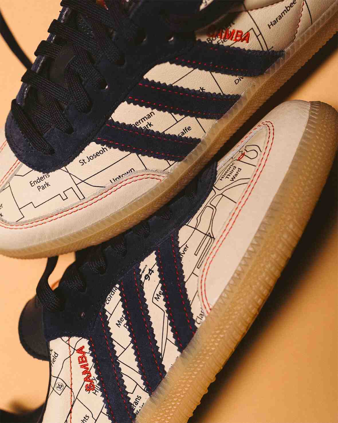 adidas Samba, adidas - Shake James x adidas Samba "414日 "附帶夏季音樂節入場券