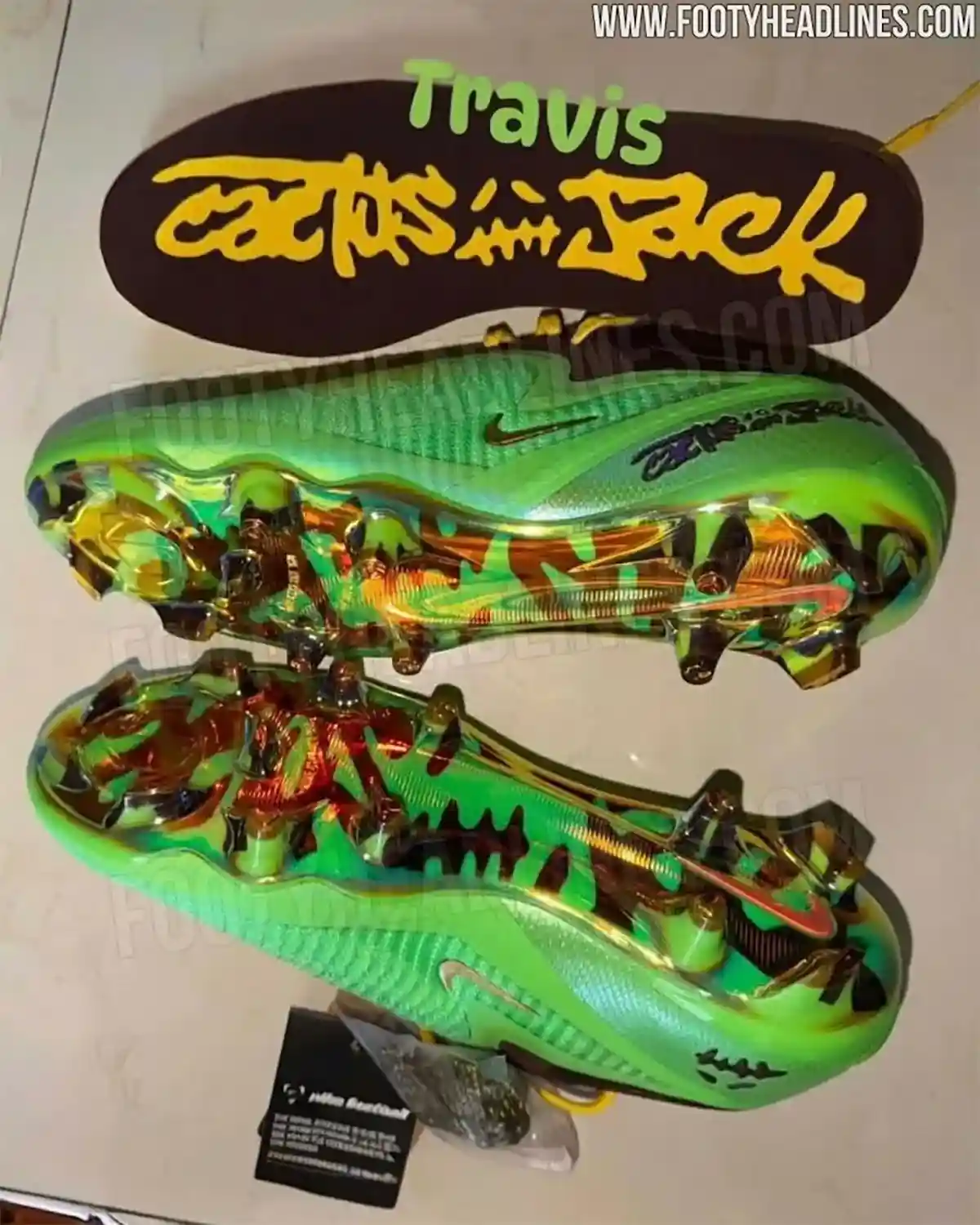 Travis Scott, Nike Phantom 6, Nike - 特拉維斯-斯科特 x 耐克幻影 6 世界盃球鞋發佈