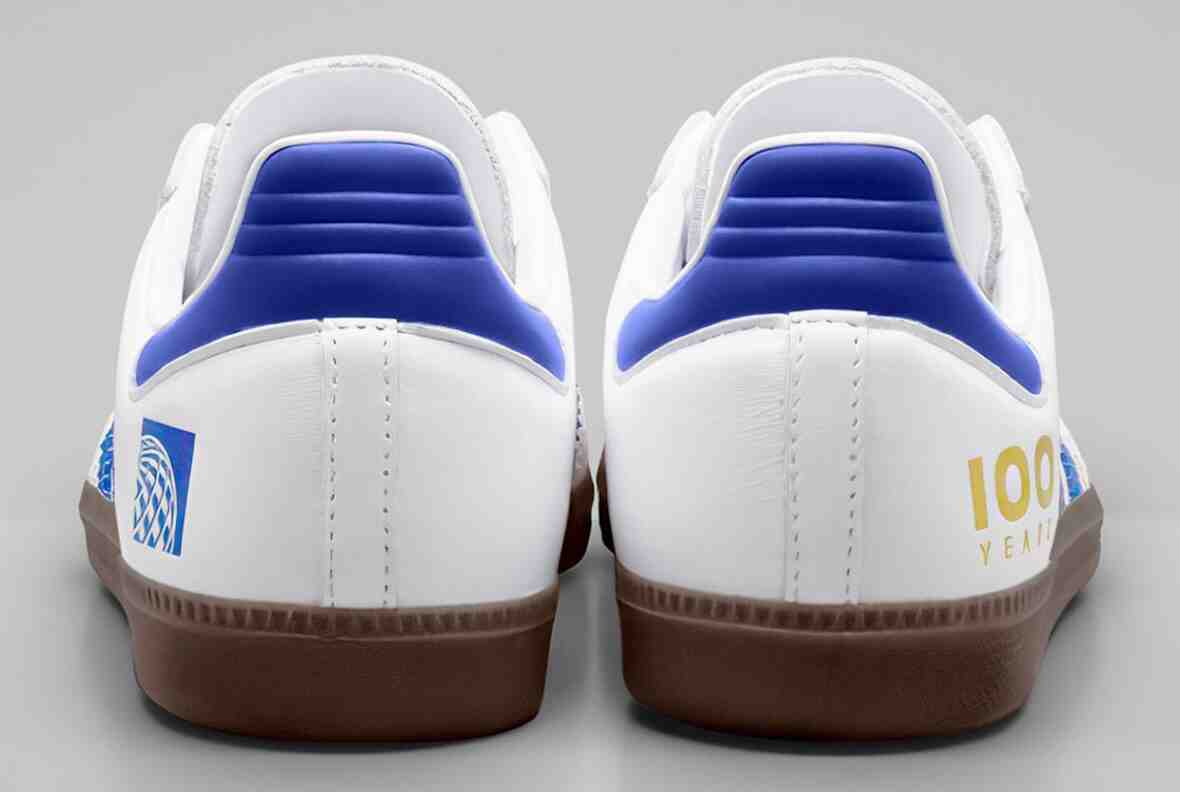 adidas Samba, adidas - 美國聯合航空公司用阿迪達斯桑巴慶祝成立 100 周年
