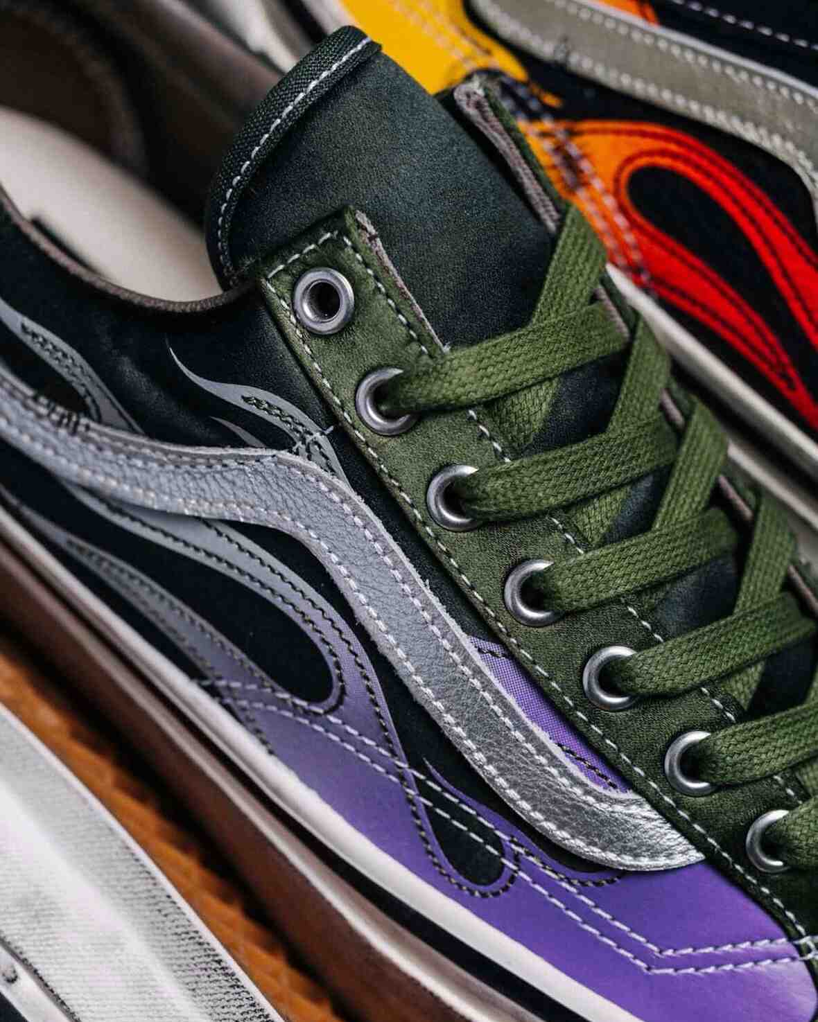 Vans Old Skool "Archive Flame "套裝重現回溯火焰時代 Vans Old Skool, Vans - Vans Old Skool "Archive Flame "套裝重現回溯火焰時代