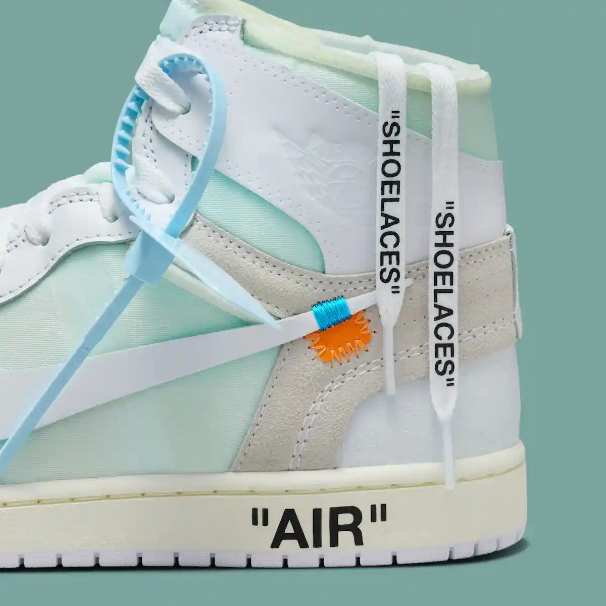 Virgil Abloh, OFF-WHITE x Air Jordan 1, Off-White, Air Jordan 1 - Virgil Abloh Archive x Air Jordan 1 High OG "Alaska" 4 月 3 日發佈