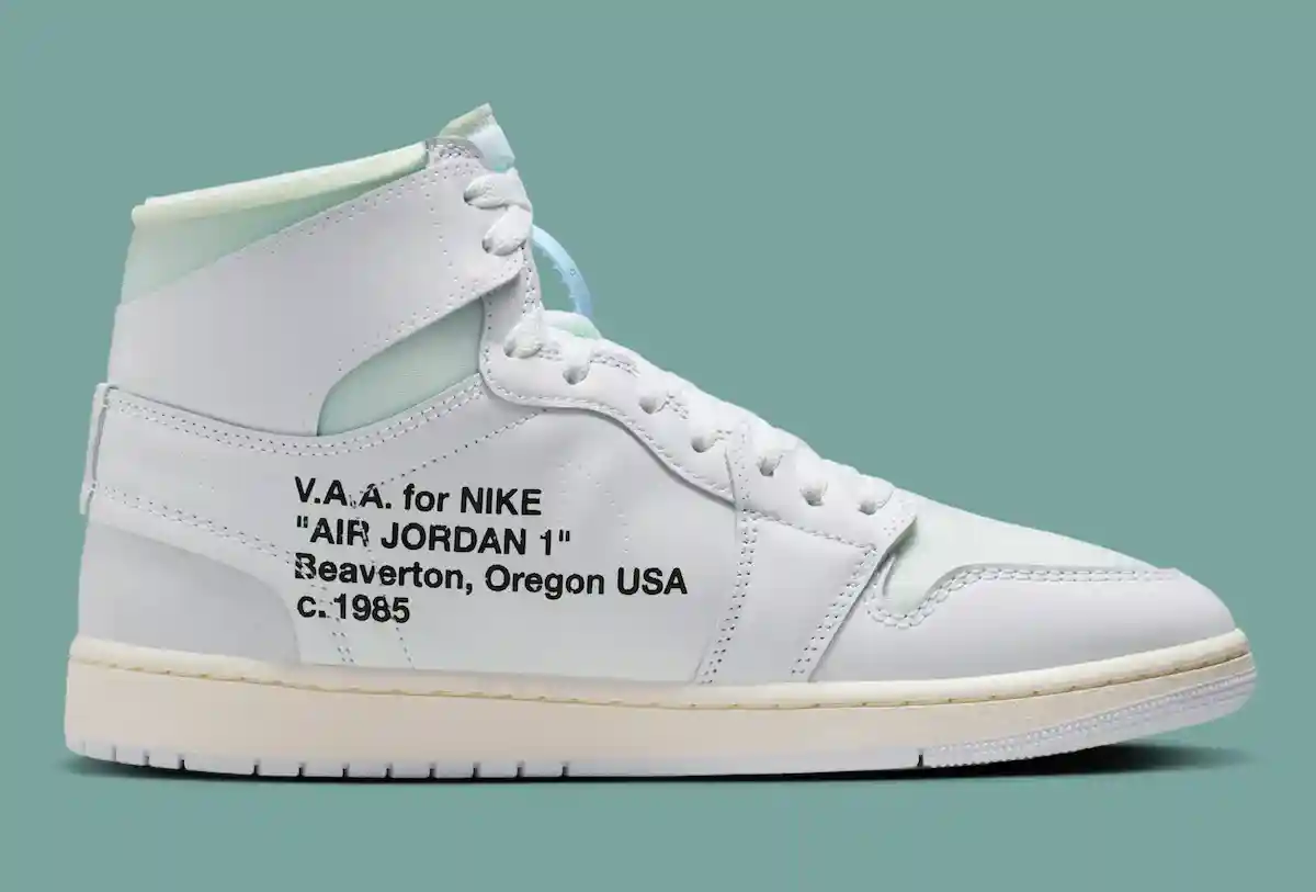 Virgil Abloh, OFF-WHITE x Air Jordan 1, Off-White, Air Jordan 1 - Virgil Abloh Archive x Air Jordan 1 High OG "Alaska" 4 月 3 日發佈