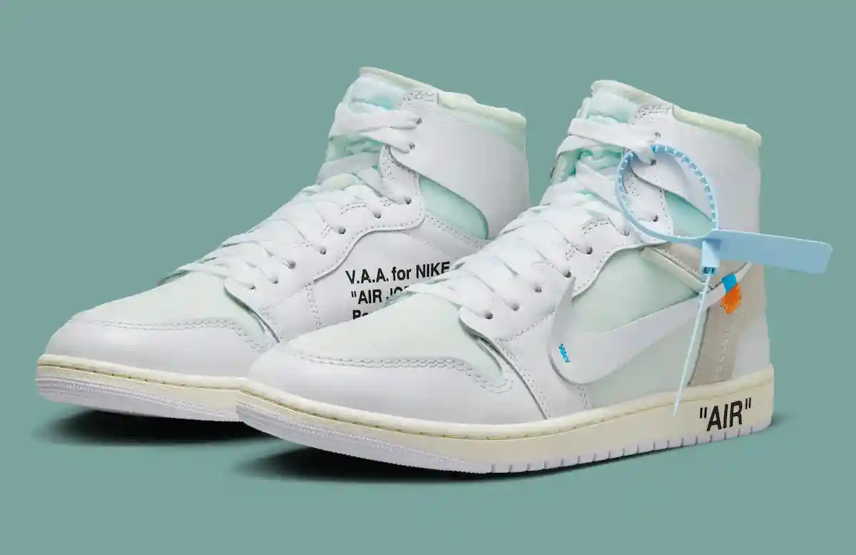 Virgil Abloh, OFF-WHITE x Air Jordan 1, Off-White, Air Jordan 1 - Virgil Abloh Archive x Air Jordan 1 High OG "Alaska" 4 月 3 日發佈