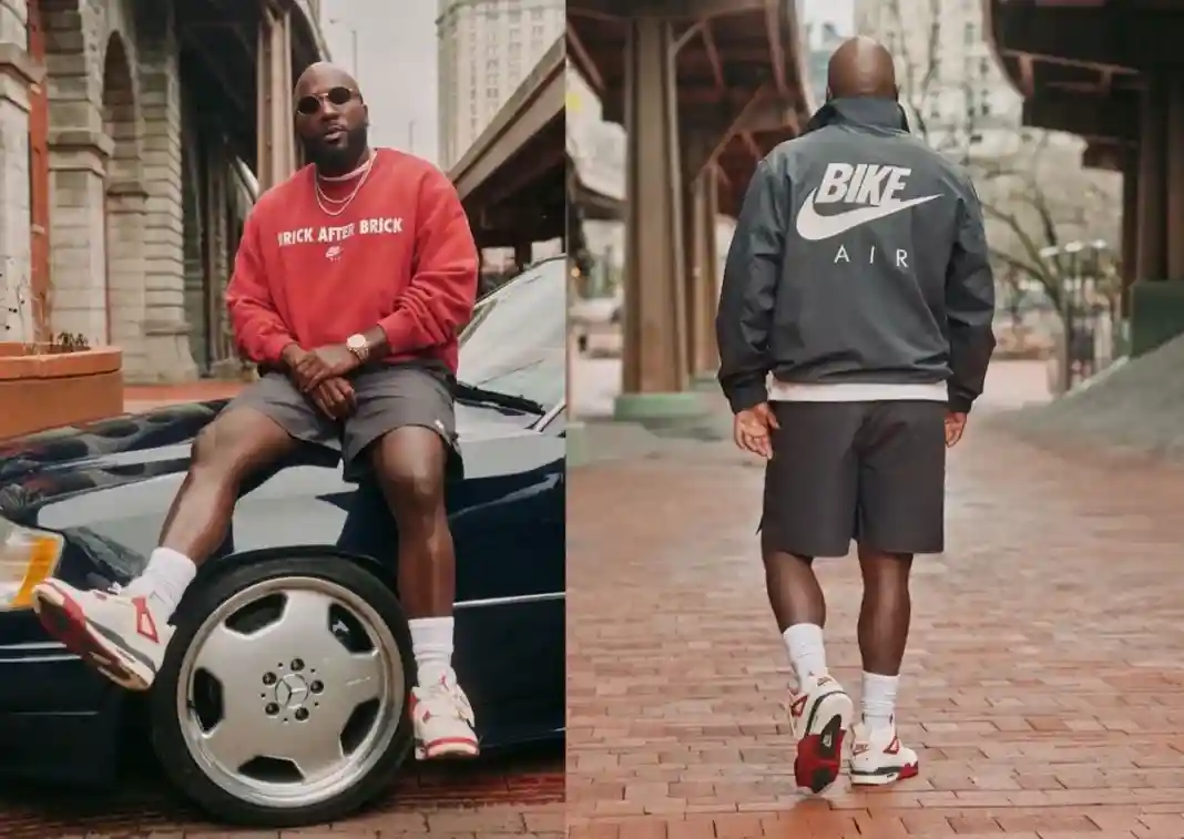 Nigel Sylvester, Air Jordan 4, Air Jordan - 奈傑爾-西爾維斯特為 Air Jordan "Brick After Brick "系列挑選了 Young Jeezy